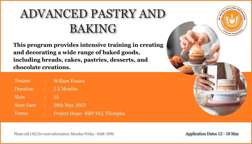 Advanced Pastry & Baking